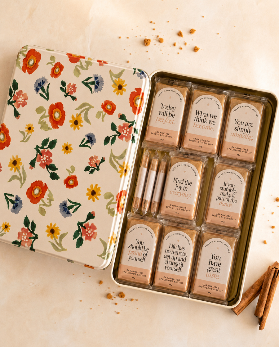 Poppies & Pinks Biscuit Tin Gift Box