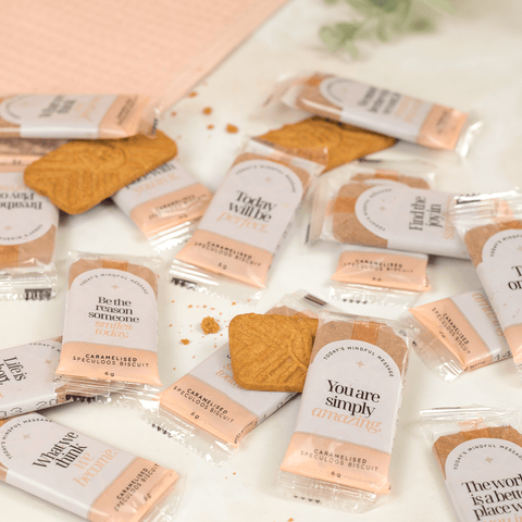 Little Bakes Caramel & Cinnamon Sugar Biscuits (12 x 25 Sleeves Carton)