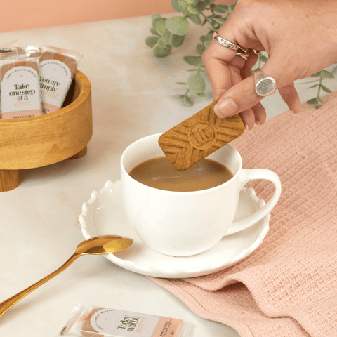 Little Bakes Caramel & Cinnamon Sugar Biscuits (12 x 25 Sleeves Carton)