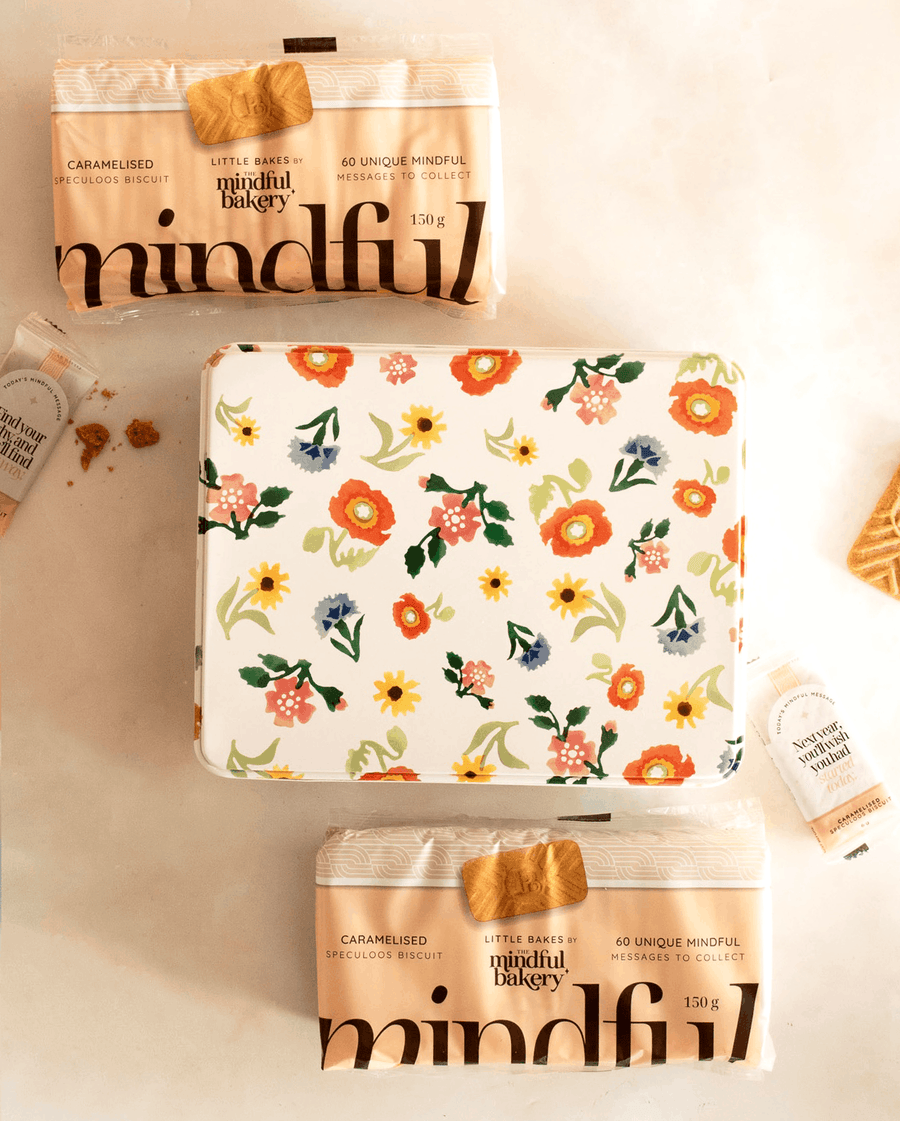 Poppies & Pinks Biscuit Tin Gift Box